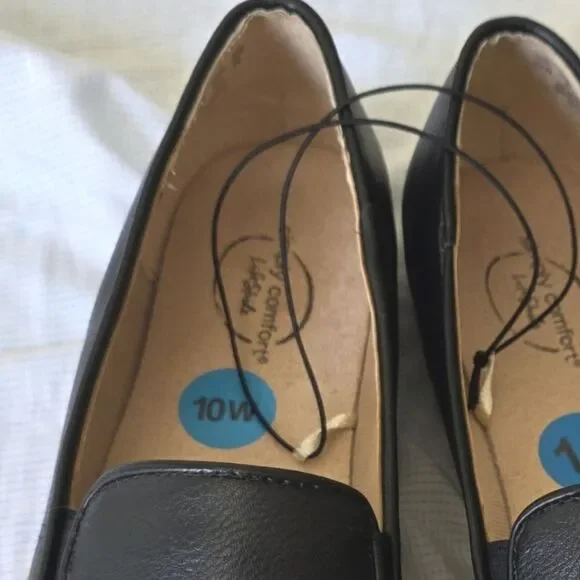 Life Stride Simply Comfort Ultra Size 10 Womens Loafer Shoe Black New - Picture 11 of 17